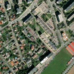 Satellite imagery of Assa Abloy FAB [Rychnov nad Kněžnou] factory chimney, CZ