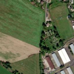 Satellite imagery of [Rokytnice v Orlických horách] church t., CZ