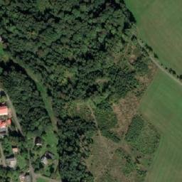 Satellite imagery of [Rokytnice v Orlických horách] church t., CZ