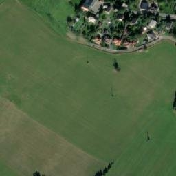 Satellite imagery of [Město Albrechtice] former brewery chimney, CZ
