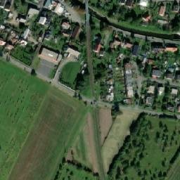 Satellite imagery of [Město Albrechtice] church t., CZ