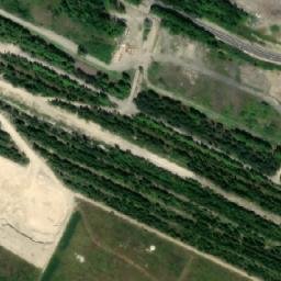 Satellite imagery of cairn, PL