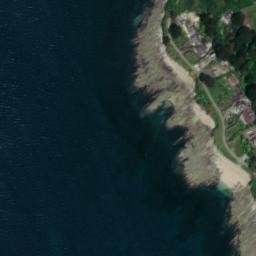Satellite imagery of St. Mawes Castle, GB