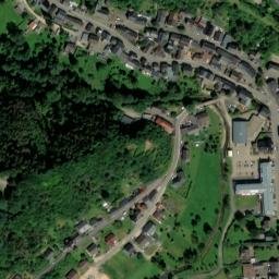Satellite imagery of Schönecken Castle, DE