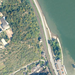 Satellite imagery of Rheinfels Castle, DE