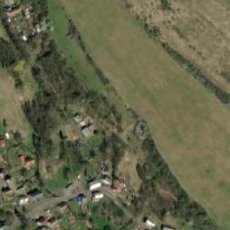 Satellite imagery of [Verušičky-Luka] church t., CZ