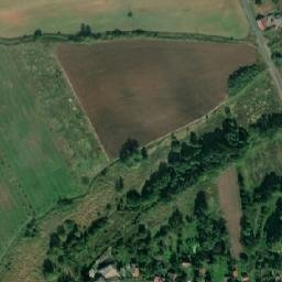 Satellite imagery of [Hořovičky] church t., CZ