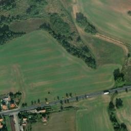 Satellite imagery of [Hořovičky] church t., CZ