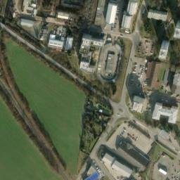 Satellite imagery of [Čelákovice] factory chimney, CZ