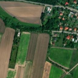 Satellite imagery of [Přerov nad Labem] church t., CZ