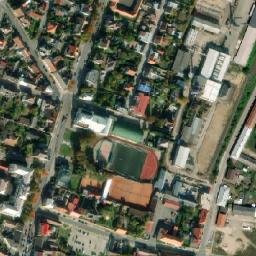 Satellite imagery of [Chlumec nad Cidlinou] church t., CZ