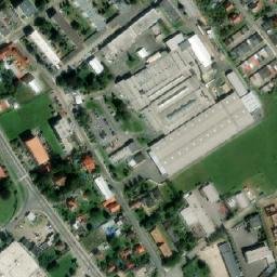 Satellite imagery of Assa Abloy FAB [Rychnov nad Kněžnou] factory chimney, CZ