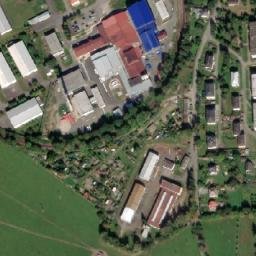 Satellite imagery of [Rokytnice v Orlických horách] heat plant chimney, CZ