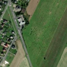 Satellite imagery of [Město Albrechtice] former brewery chimney, CZ