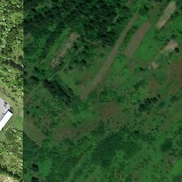 Satellite imagery of cairn, PL