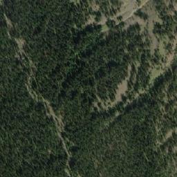 Satellite imagery of Pasque Mountain, CA