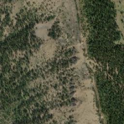Satellite imagery of Pasque Mountain, CA