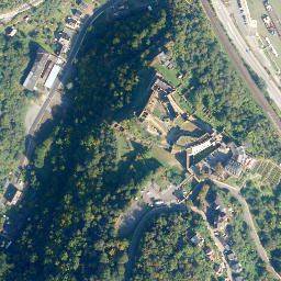 Satellite imagery of Rheinfels Castle, DE