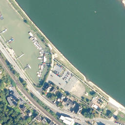 Satellite imagery of Rheinfels Castle, DE