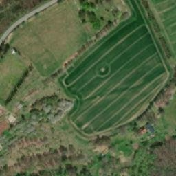 Satellite imagery of [Chlum Svaté Maří] church t., CZ