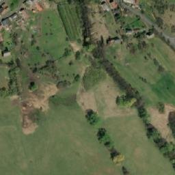 Satellite imagery of [Verušičky-Luka] church t., CZ