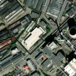 Satellite imagery of Hut Dubska 3] [Kladno] factory chimney, CZ