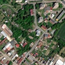 Satellite imagery of [Týniště nad Orlicí] old water outlook t., CZ