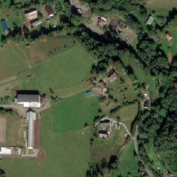 Satellite imagery of [Rokytnice v Orlických horách] heat plant chimney, CZ