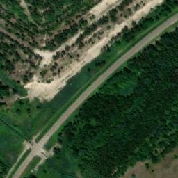 Satellite imagery of cairn, PL