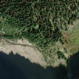 Satellite imagery of Mount Bulmer, CA