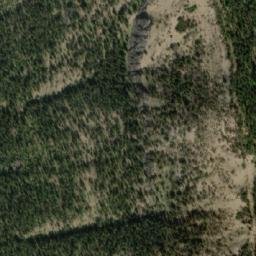 Satellite imagery of Pasque Mountain, CA