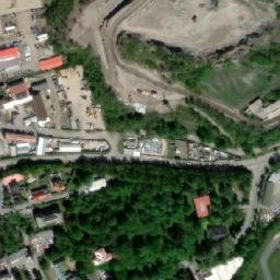 Satellite imagery of [Kladno] church t., CZ