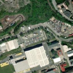 Satellite imagery of Hut Dubska 3] [Kladno] factory chimney, CZ
