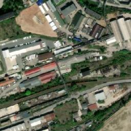 Satellite imagery of Hut Dubska 3] [Kladno] factory chimney, CZ