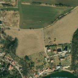 Satellite imagery of [Únětice u Prahy] church t., CZ