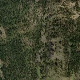 Satellite imagery of Pasque Mountain, CA