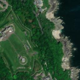 Satellite imagery of Pendennis Point, GB