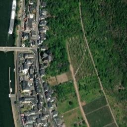 Satellite imagery of Cochem Castle, DE