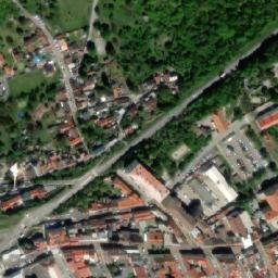 Satellite imagery of [Kladno] church t., CZ