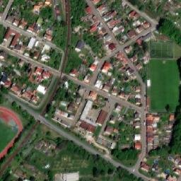 Satellite imagery of [Týniště nad Orlicí] old water outlook t., CZ