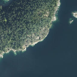 Satellite imagery of Lucy Point, CA