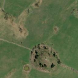 Satellite imagery of Velký Bühl [Bochov] monument, CZ