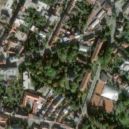 Satellite imagery of [Poděbrady] water t., CZ