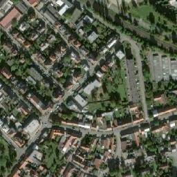 Satellite imagery of [Poděbrady] water t., CZ