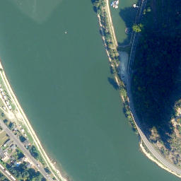 Satellite imagery of Lorelei, DE