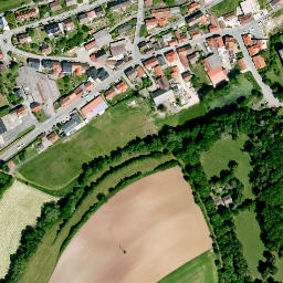 Satellite imagery of Schloss Burgpreppach, DE
