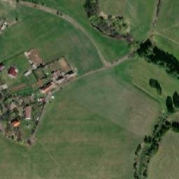Satellite imagery of [Verušičky] church sanctus t., CZ