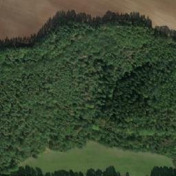 Satellite imagery of [Petrohrad-Bílenec] church t., CZ