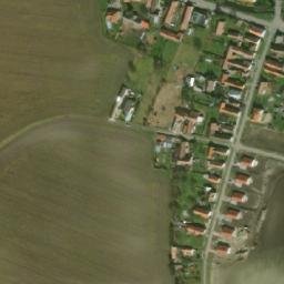 Satellite imagery of [Choťovice] church t., CZ