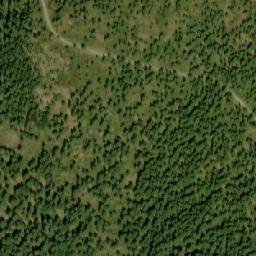 Satellite imagery of Červená hora, CZ